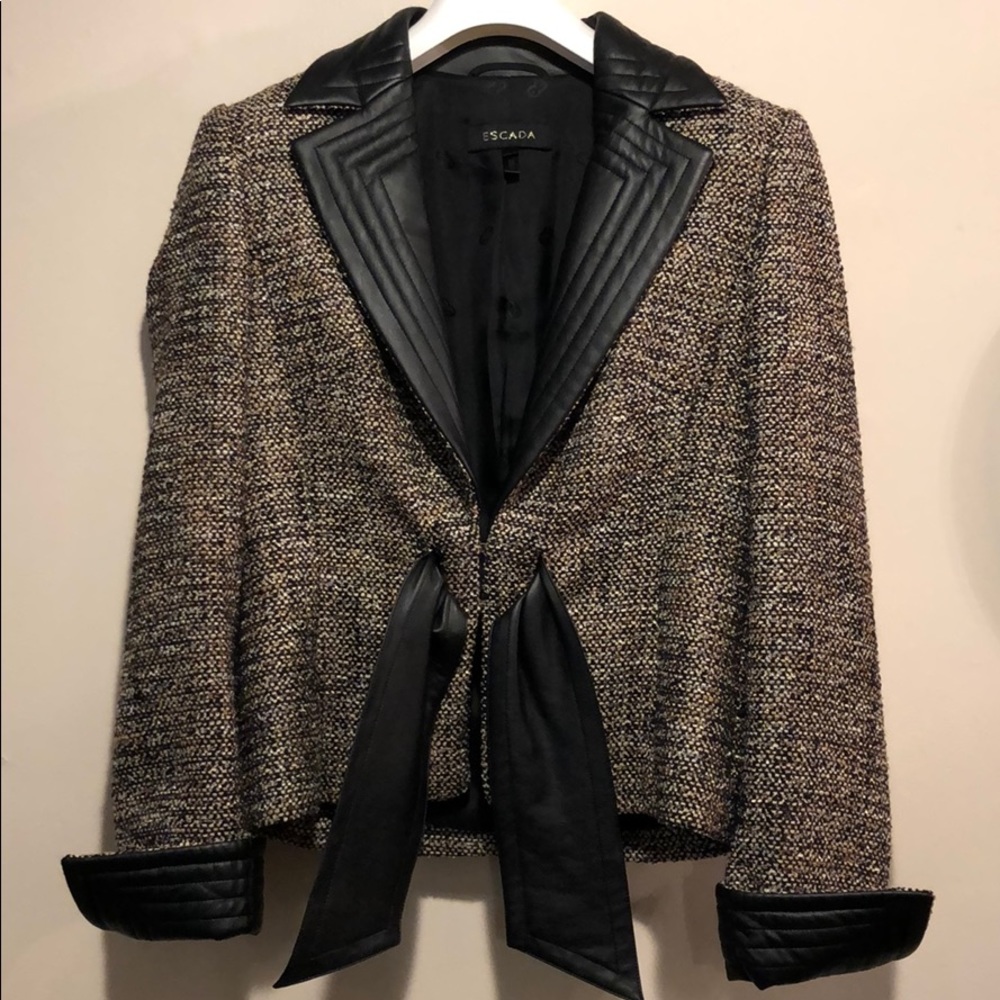 Escada jacket with black detail